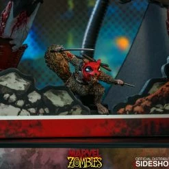 Maybang's Collectibles Hot Toys Marvel Comic Masterpiece Series Zombie Deadpool 1/6 Scale 12" Collectible Figure 42 Maybang's Collectibles Hot Toys Marvel Comic Masterpiece Series Zombie Deadpool 1/6 Scale 12